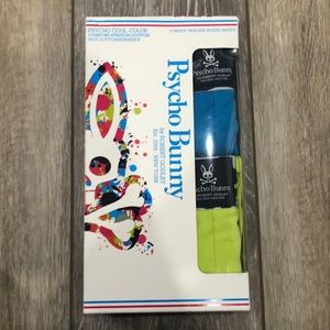 2 Pair Mens Psycho Bunny Tagless Boxer Briefs Size Medium